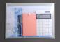 Preview: 360Home Schnellhefter Mappe Sammler Transparent wasserdicht aus Twill